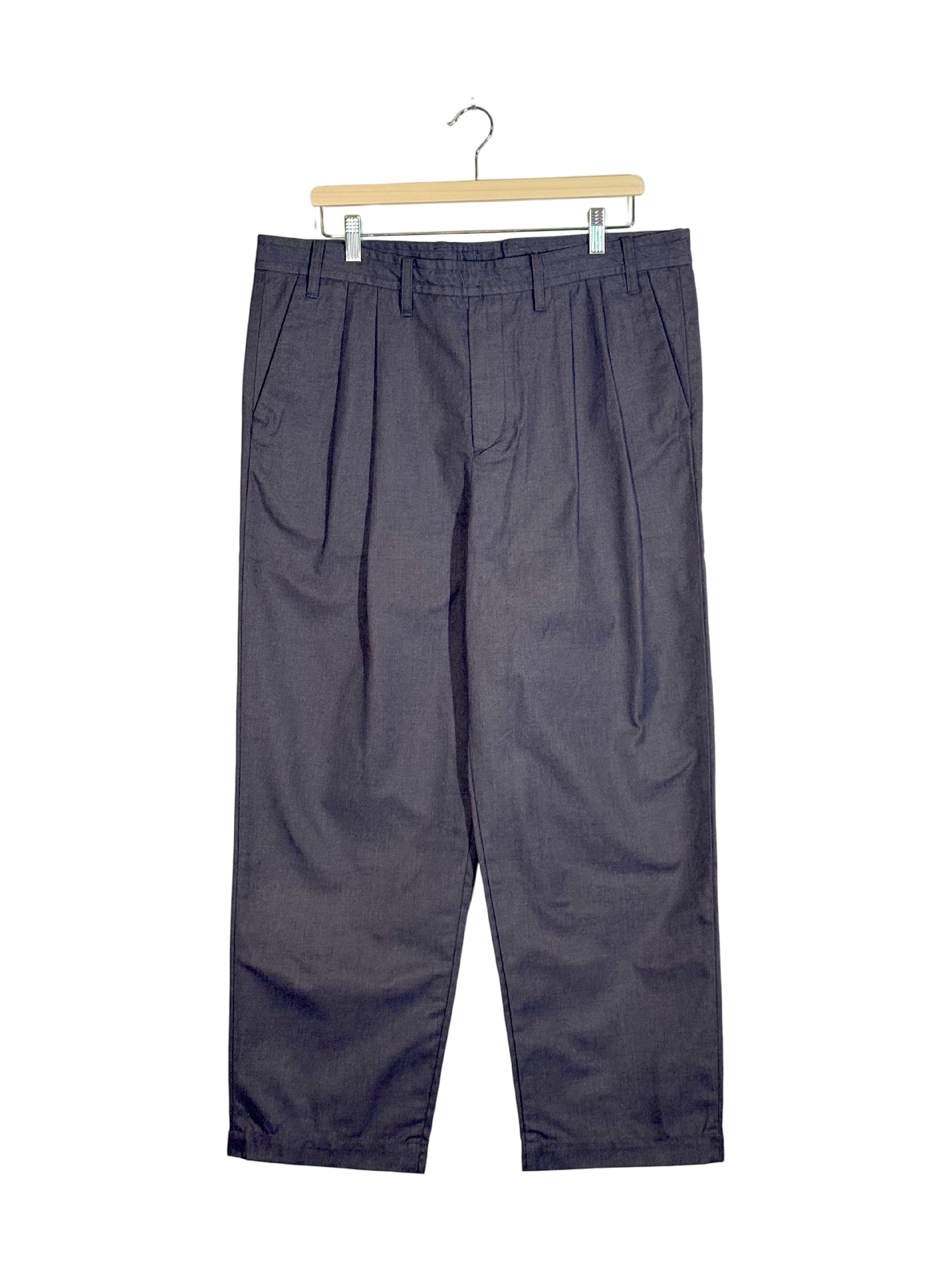 White Mountaineering 2020AW Two Tucked Wide Pants