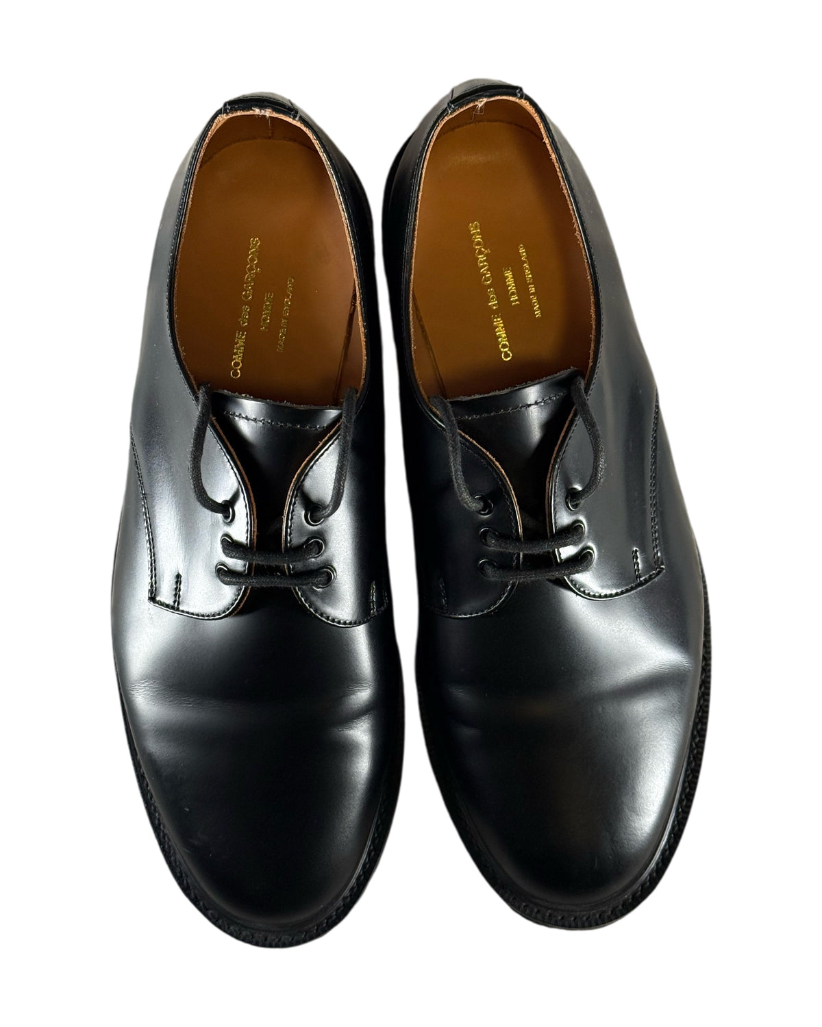 Comme des Garcons Homme x NPS 2020AW Officer Gibson Derbys