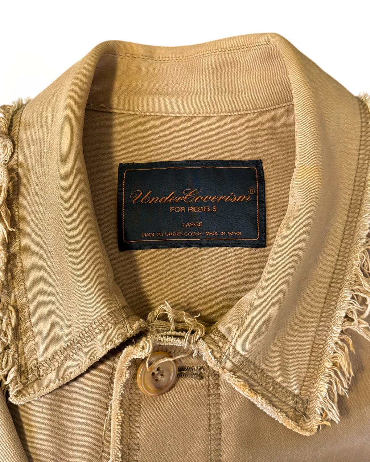 Undercover 2003AW Paperdoll Distressed Reconstructed Coat