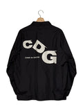 CDG 2019AW Store Exclusive Twisted Logo Coach Jacket