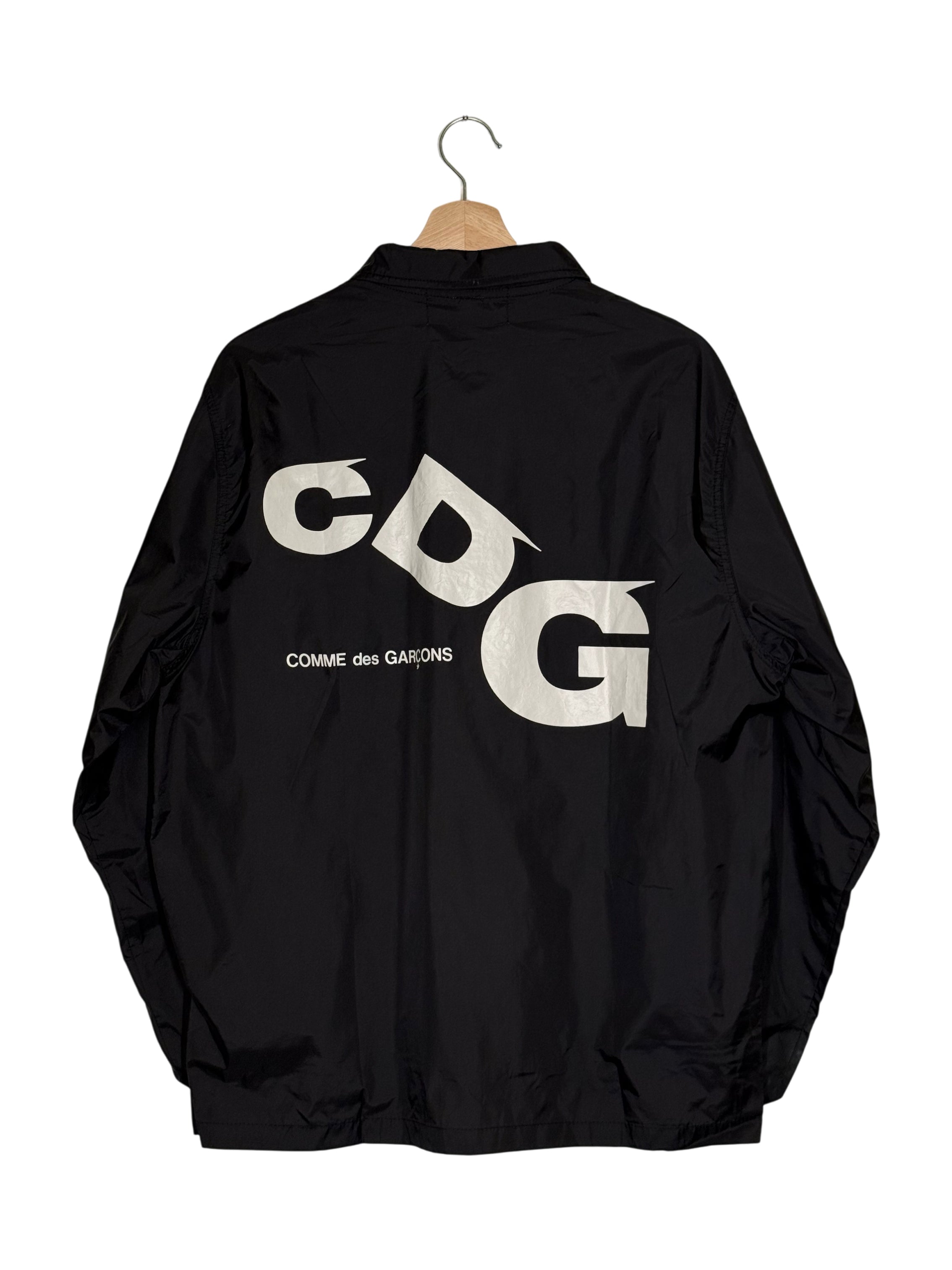 CDG 2019AW Store Exclusive Twisted Logo Coach Jacket