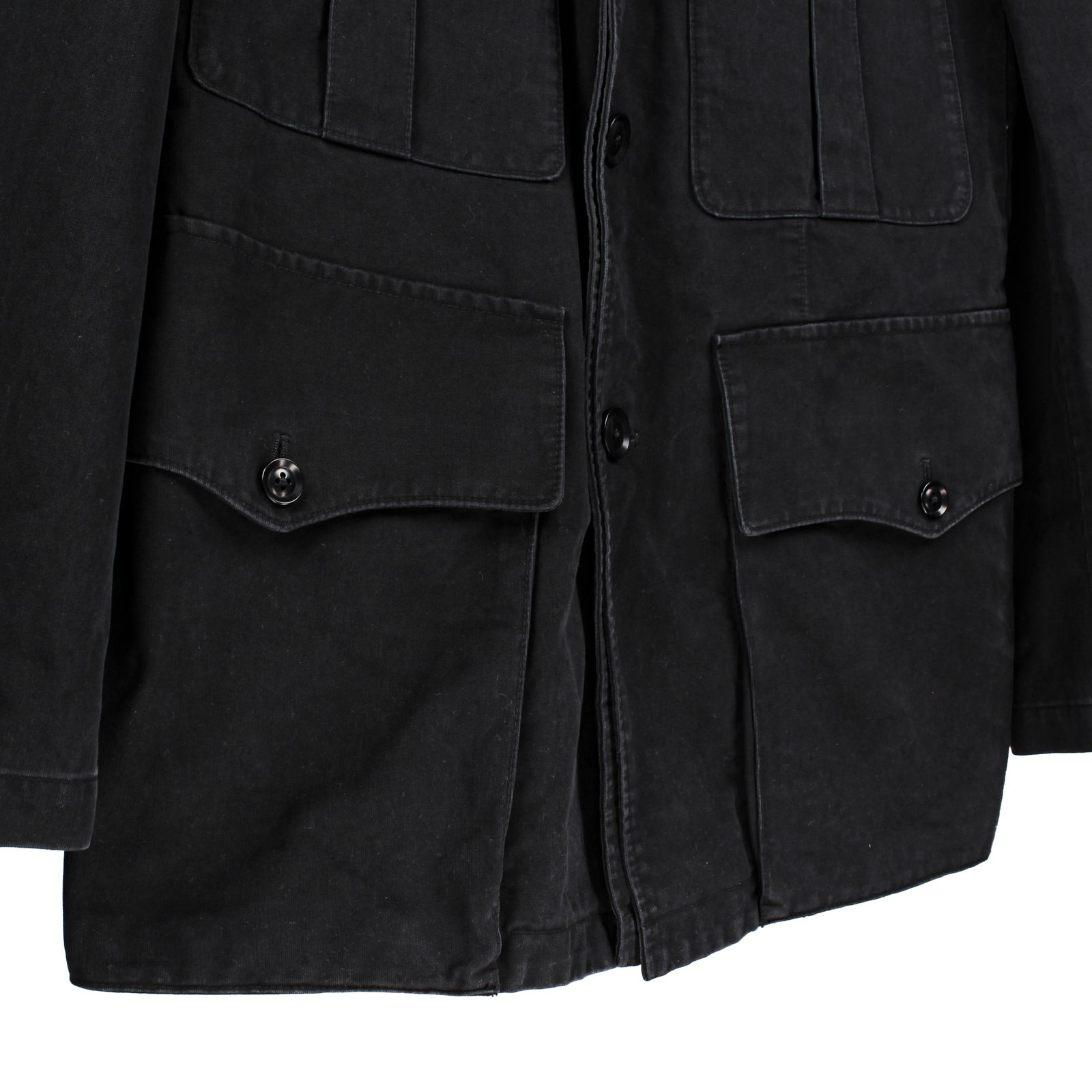Y's BANG ON! 2022AW pigment army cords double body jacket - detail view 6