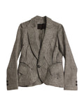 Undercover 2005AW Runway Arts and Crafts Deconstructed Wool Blend Blazer