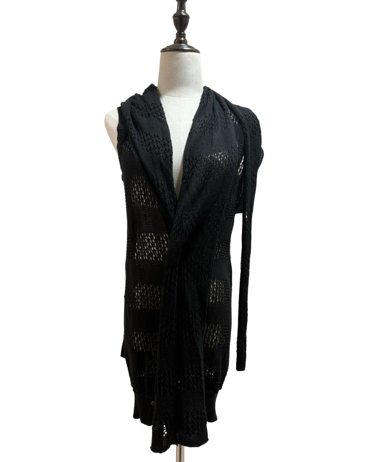 Yohji Yamamoto 2011SS Deconstructed Twisted Knit Cardigan