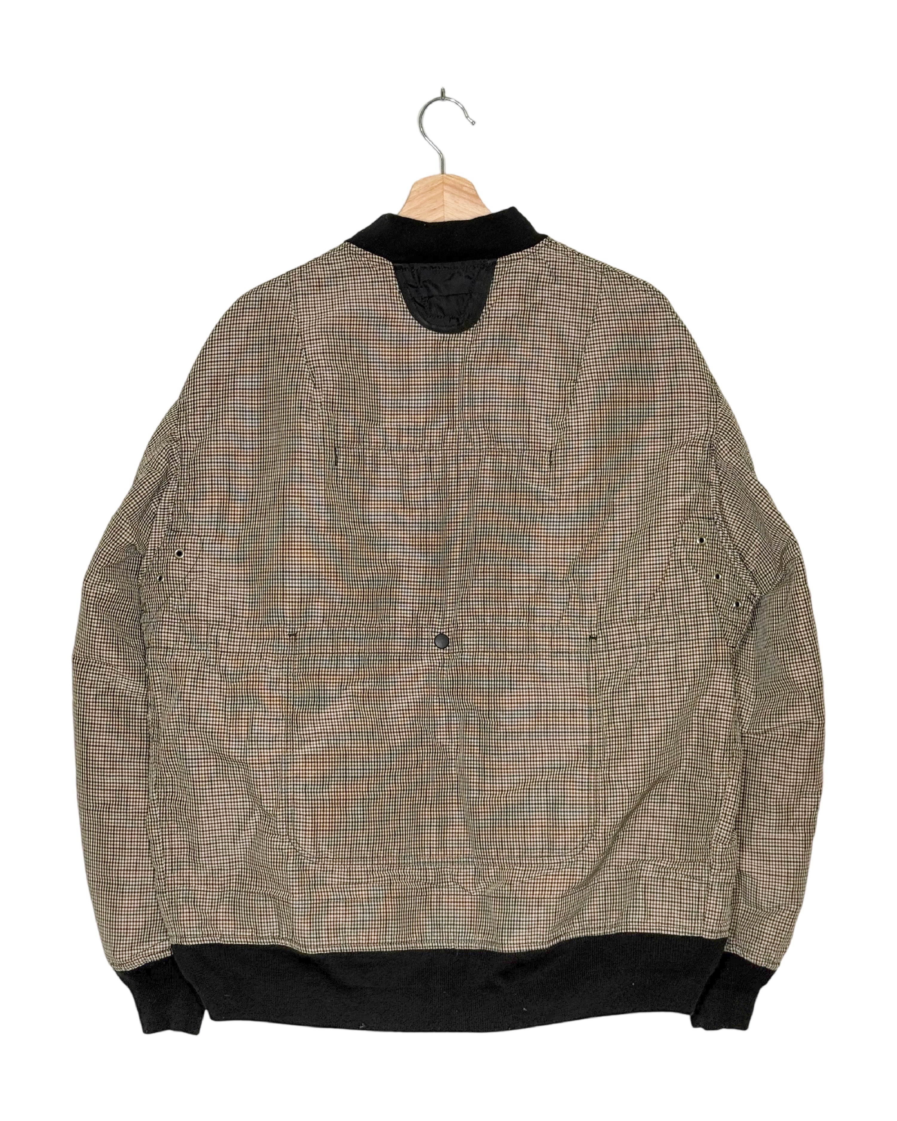 Karrimor x Junya Watanabe MAN 2022SS reversible bomber jacket - back view on hanger 2
