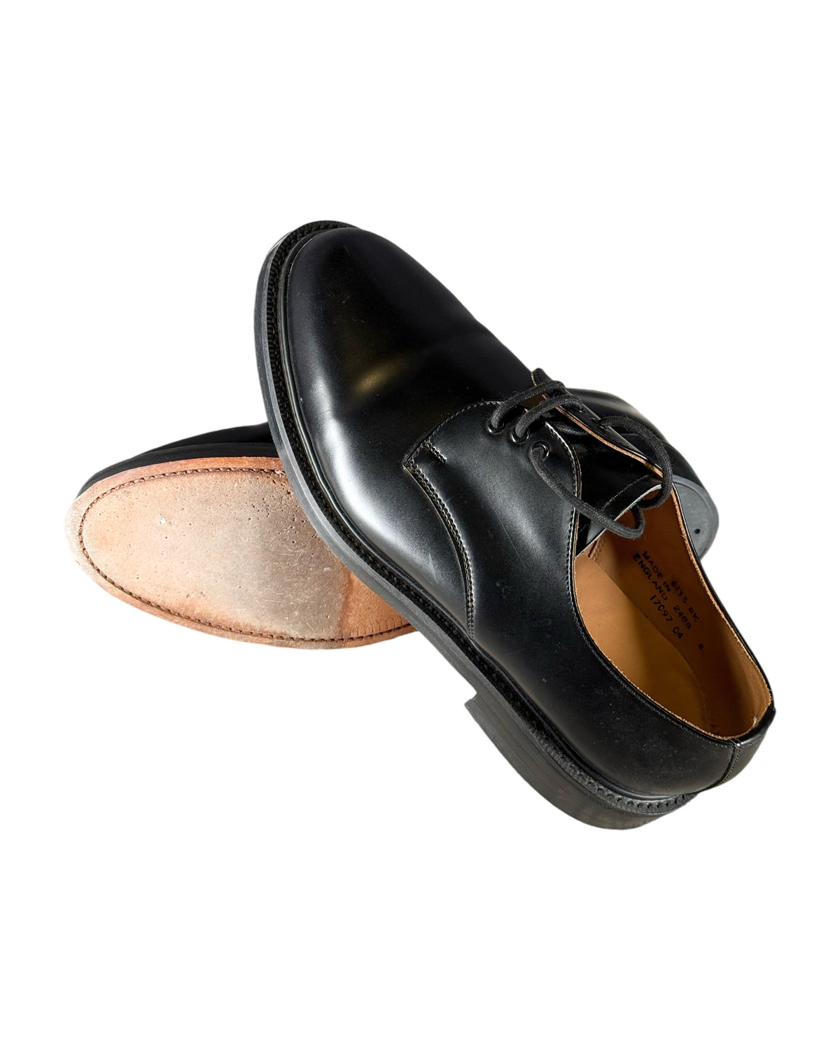Comme des Garcons Homme x NPS 2020AW Officer Gibson Derbys