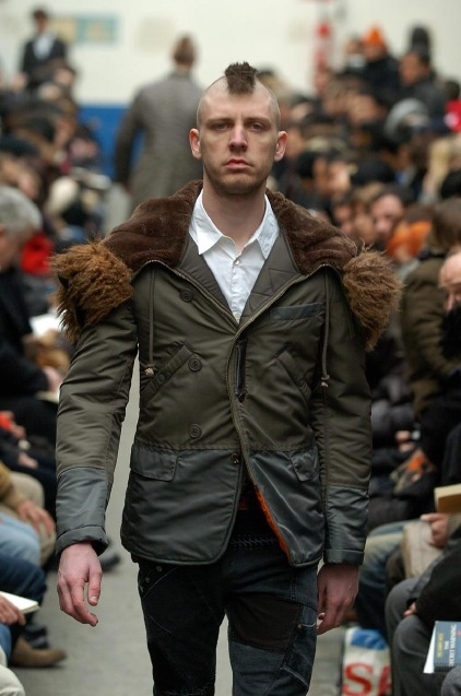 Junya Watanabe MAN 2006AW Runway Hybrid N2B Military Flight Jacket