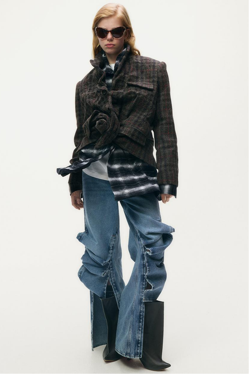 Glenn Martens x H&M 2025AW Wired Twisted Blazer