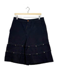 Comme Des Garcons Homme Plus 2016AW Runway Armour of Peace Riveted Panel Shorts