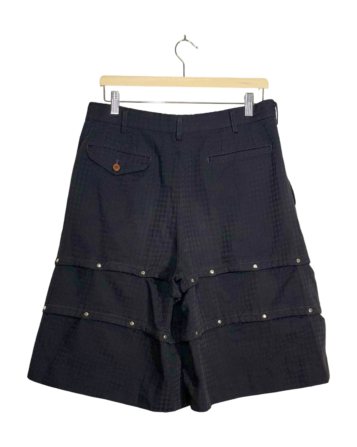 Comme Des Garcons Homme Plus 2016AW Runway Armour of Peace Riveted Panel Shorts