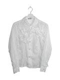 Comme des Garcons Comme des Garcons 2014AW Runway Double Bowties Long Sleeves Shirt