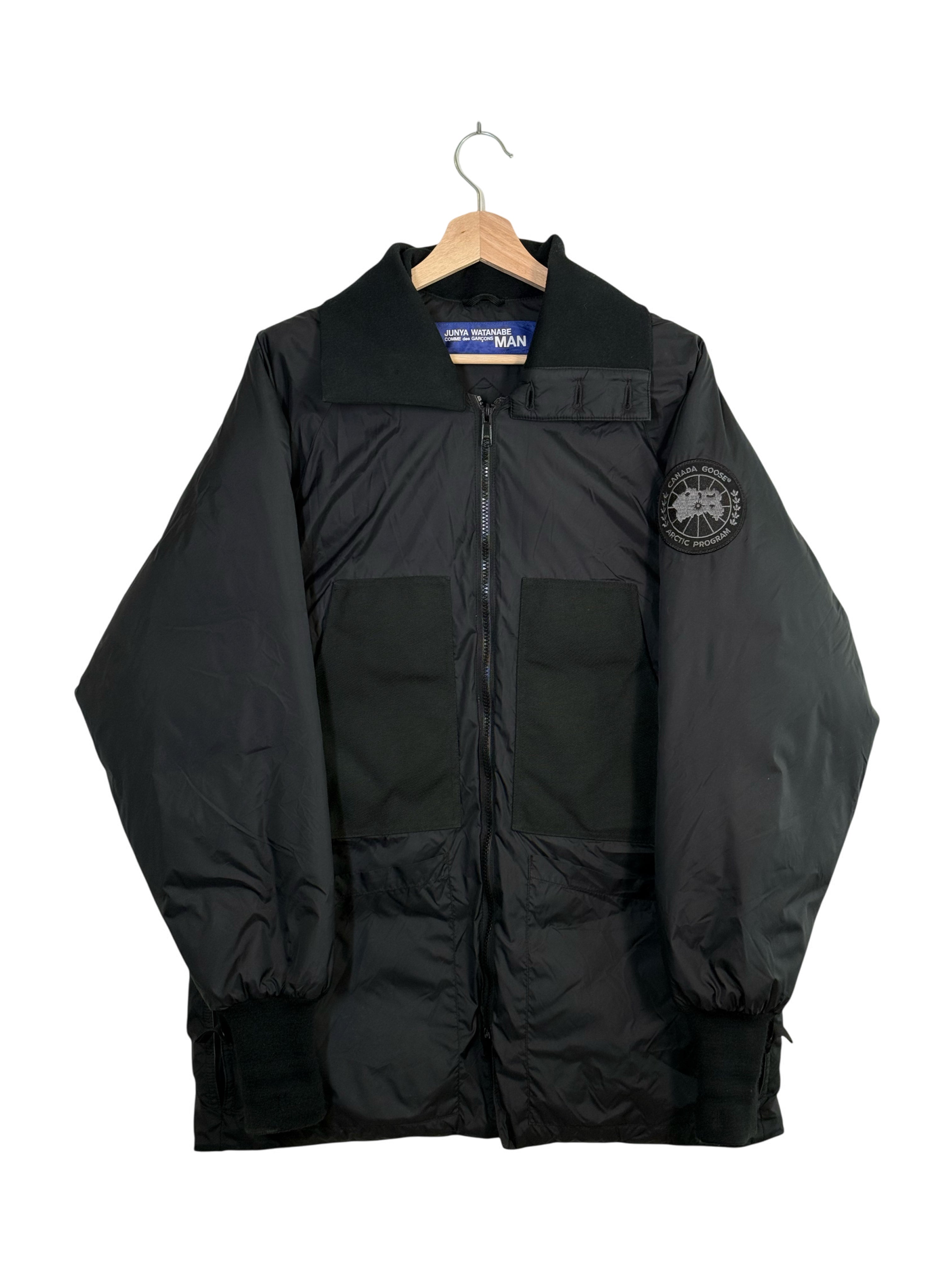 Junya Watanabe MAN 2018AW Runway Canada Goose Collab Black Puffer Down Jacket