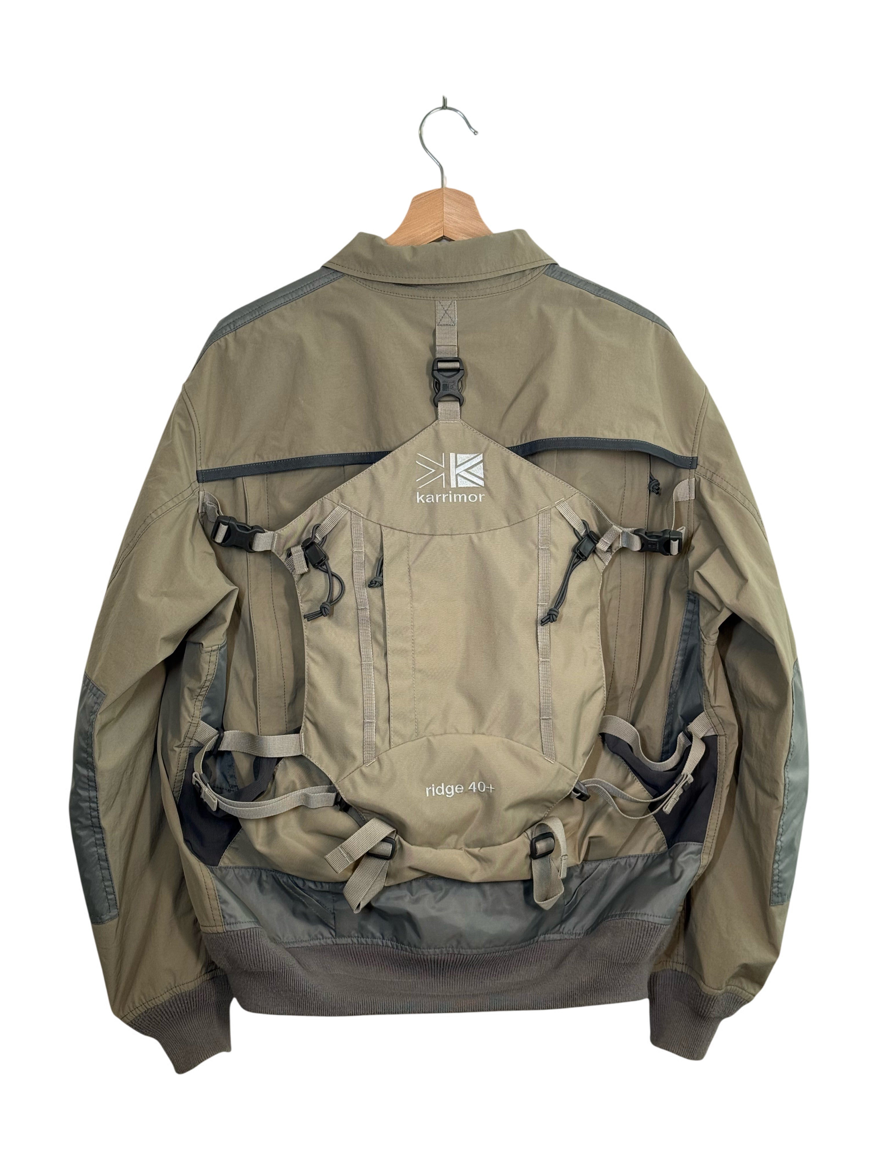 eYe Junya Watanabe MAN x Karrimor 2023SS Runway Poly-Oxford Backpack Bomber Jacket