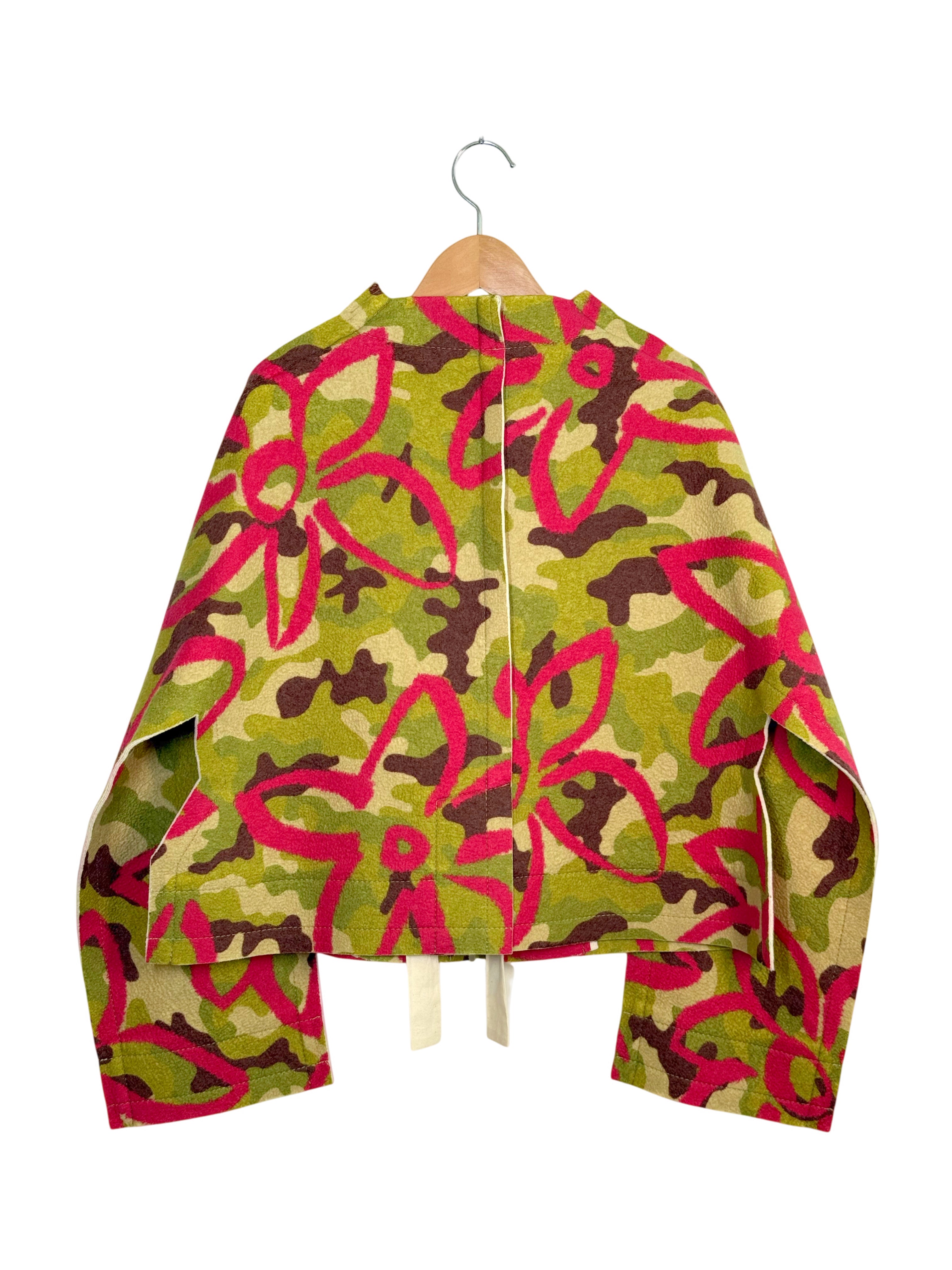 Comme Des Garcons 2012AW Runway Camo Scribble 2D Cropped Jacket