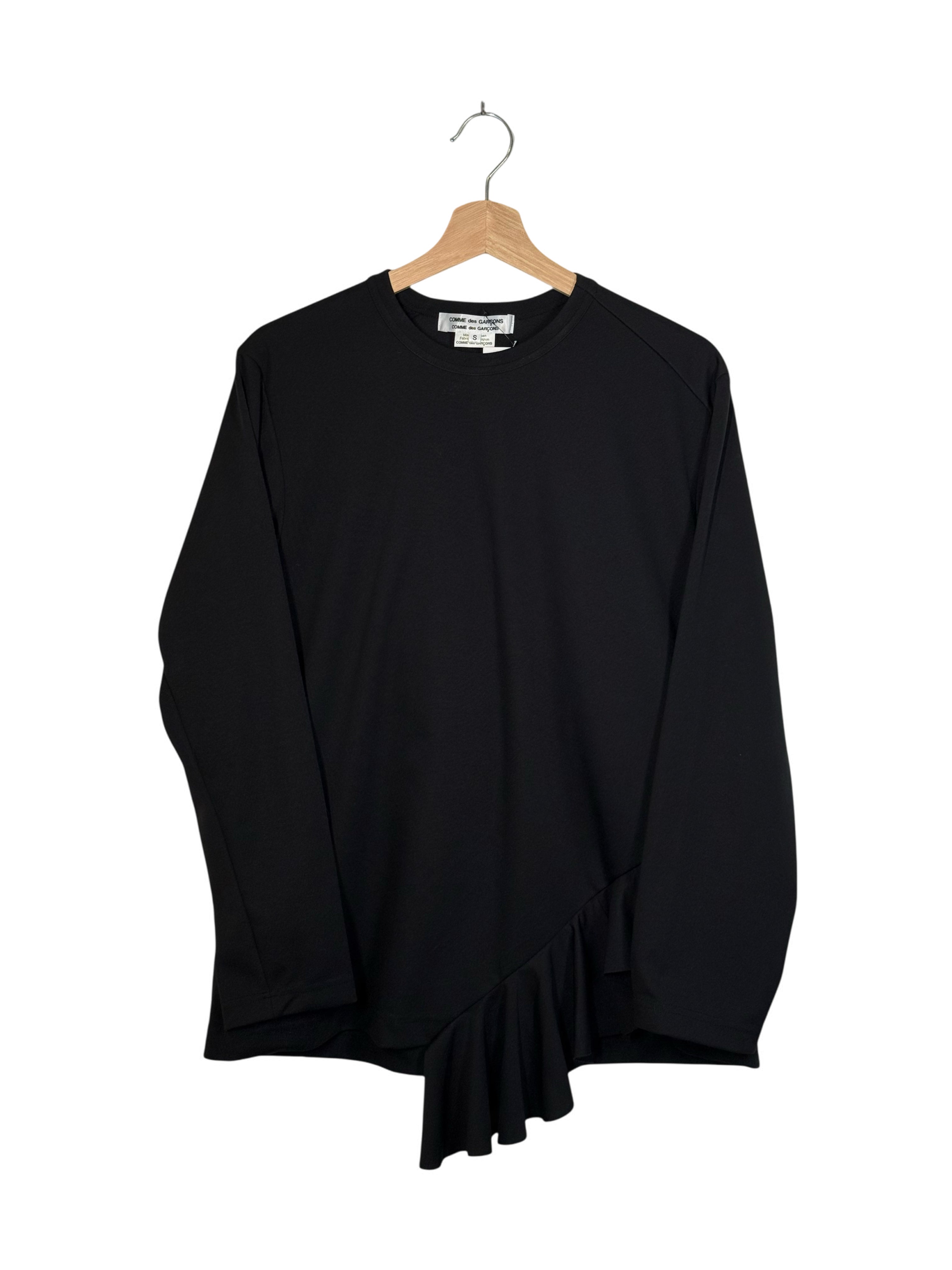 Comme des Garcons Comme Des Garcons 2024SS Black Long Sleeve Tee