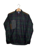 Junya Watanabe MAN 2012AW Runway Wool Patchwork Work Shirt