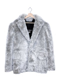 Junya Watanabe 2018AW Runway Faux Fur Cape Sleeve Coat