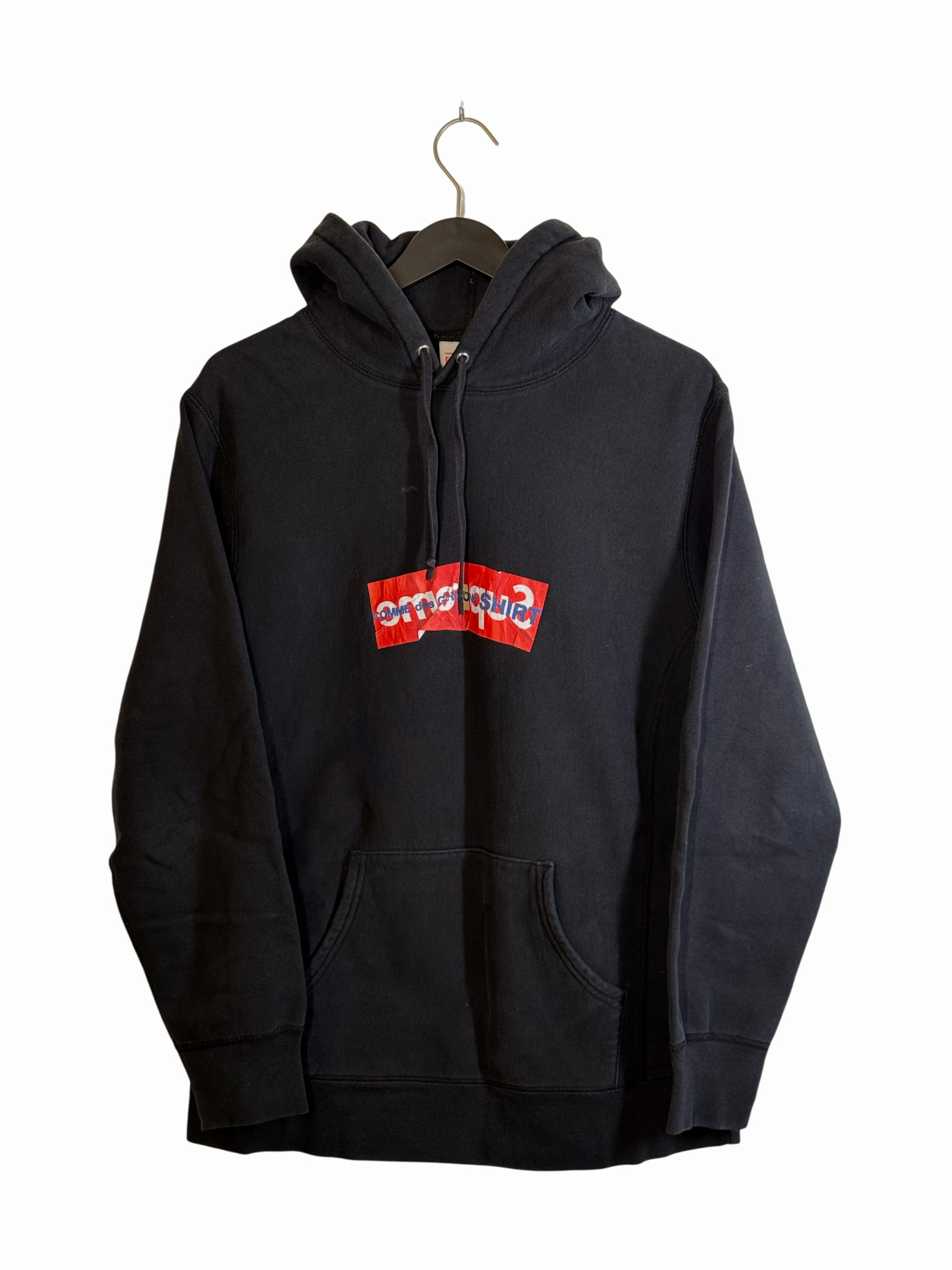 Supreme x Comme Des Garcons Shirt 2017SS Origami Mirror Box Logo Hoodie