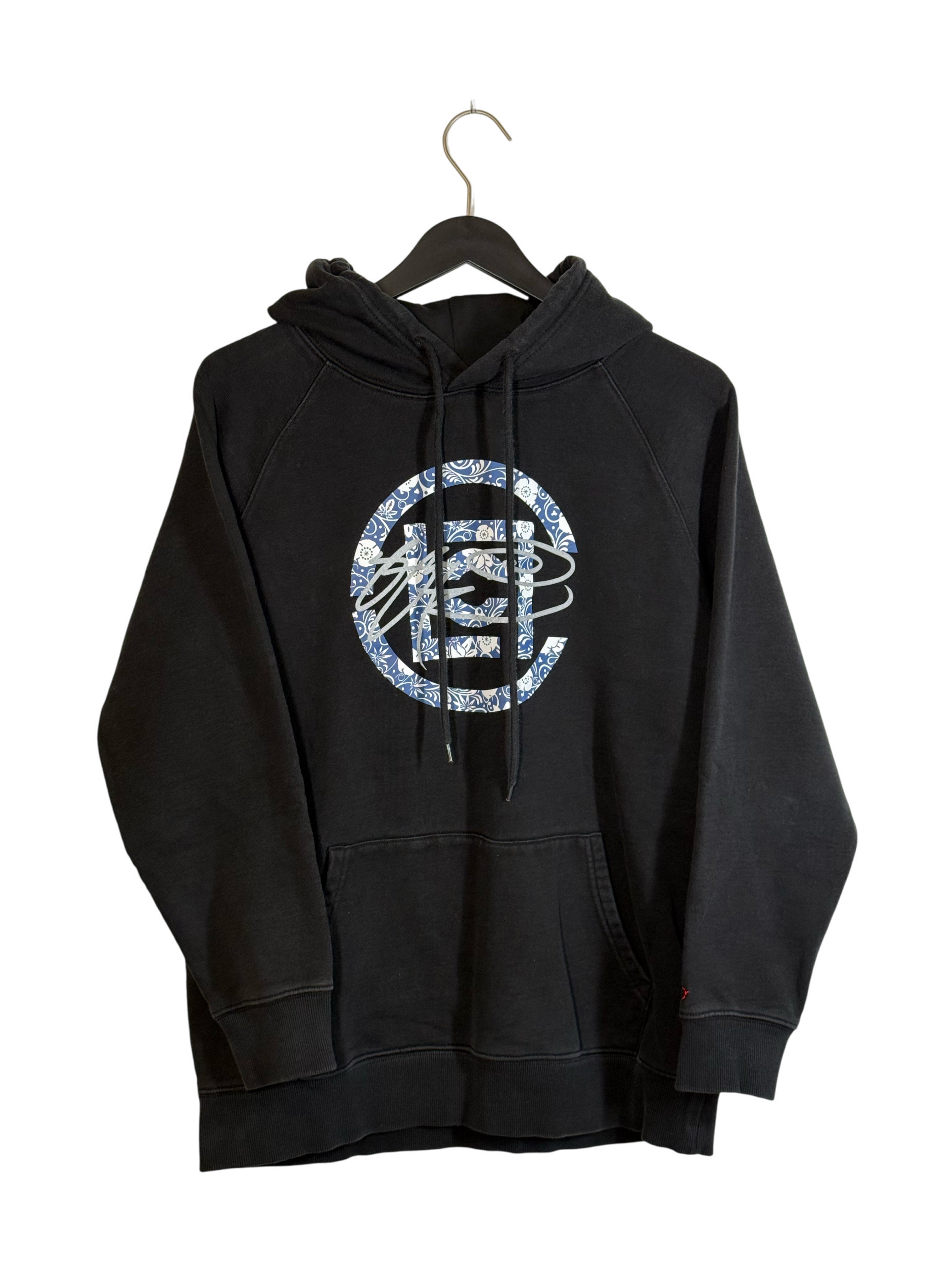 CLOT x SSUR PLUS Hong Kong Exclusive Blue and White Porcelain Fleece-Lined Hoodie
