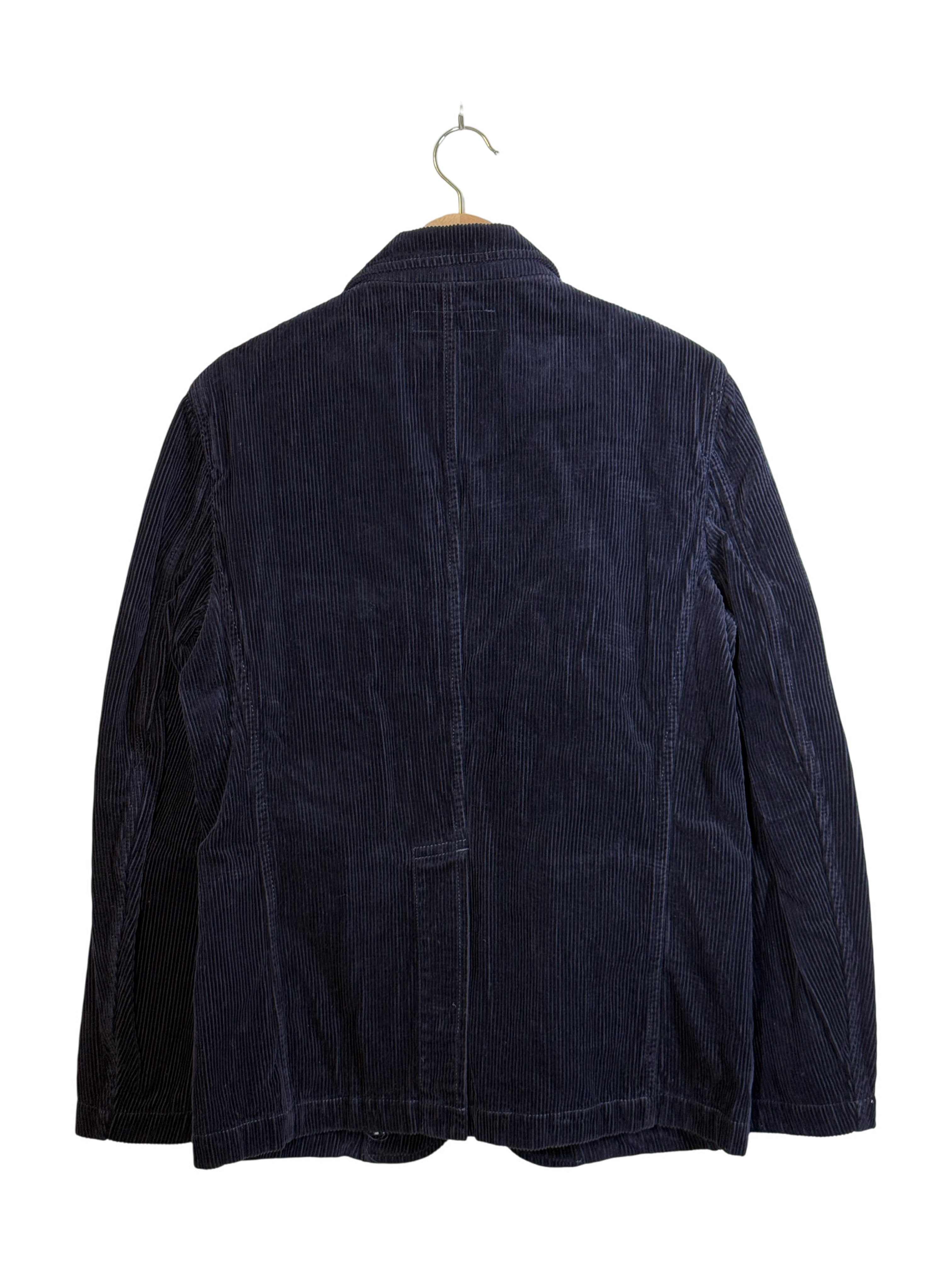 Comme Des Garcons Shirt Indigo Garment Dyed Corduroy Blazer Made in France