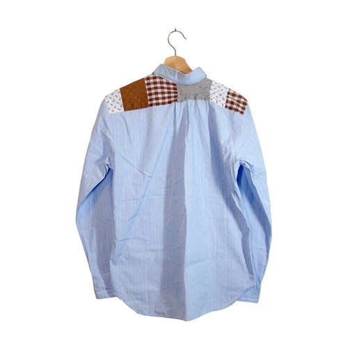 Comme Des Garcons Homme Deux Multi-material Patchwork Shirt