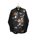 Comme Des Garcons Shirt x Futura Collaboration 2020AW Runway Artwork Print Long Sleeves Shirt