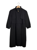 Vivienne Tam Black Label Mandarin Collar Coat Dress