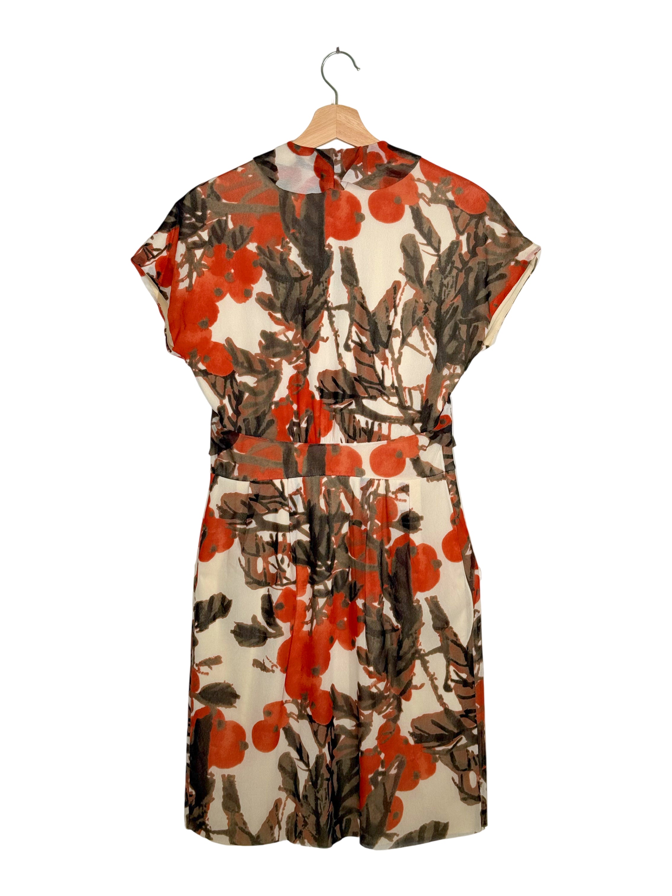 Vivienne Tam Loquat Ink Wash Dress