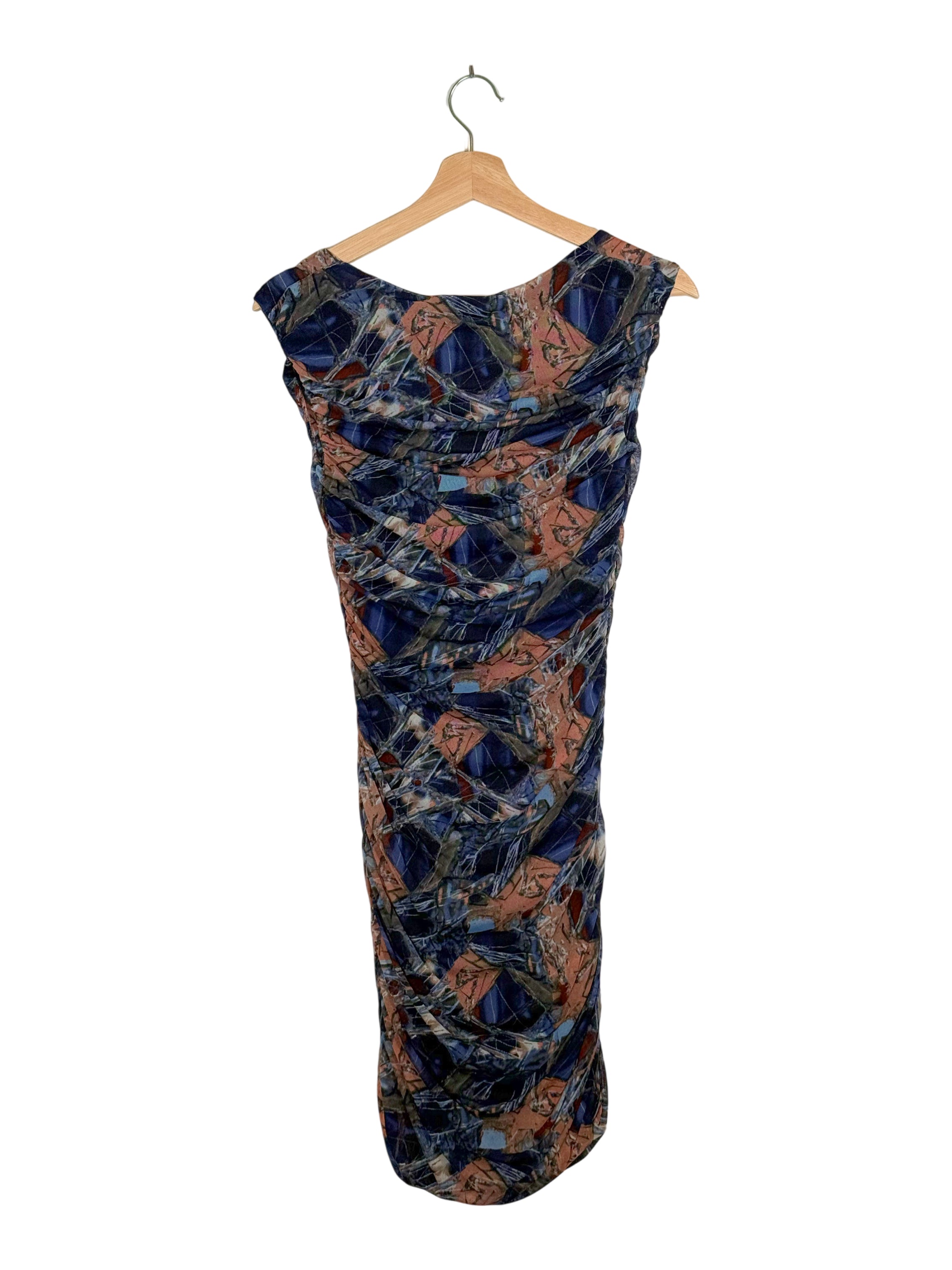 Vivienne Tam Purple Label Kaleidoscope Mesh Dress