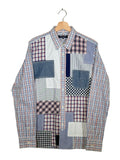 Comme des Garcons Homme 2014AW Patchwork Shirt