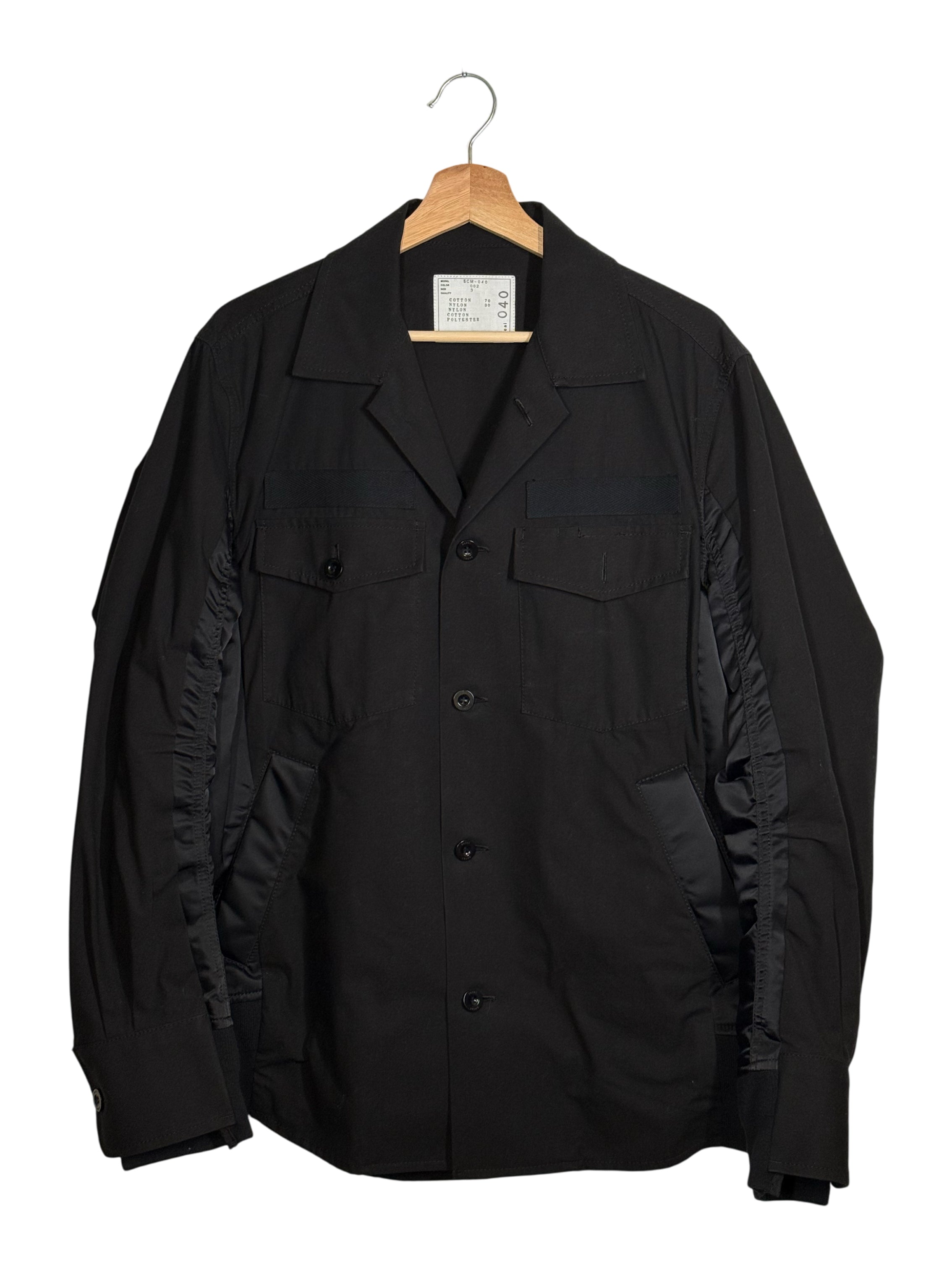 Sacai Classics 2022AW Staple Field Jacket Patchwork Blazer