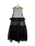 Noir Kei Ninomiya 2025SS 2-Way Clipped Tulle Dress