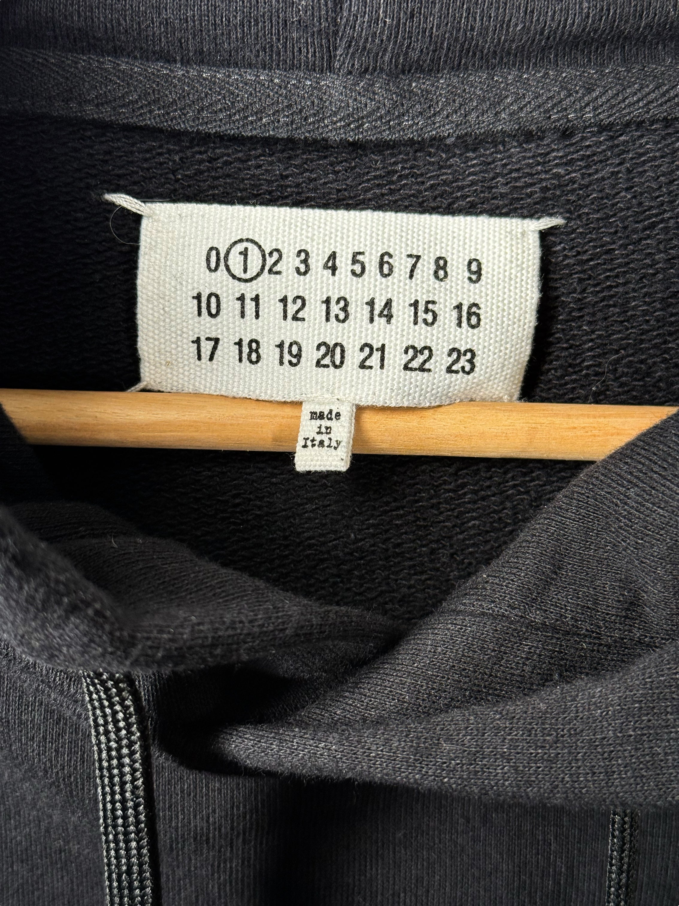 Maison Margiela Line 1 Deconstructed Drawstring Hoodie