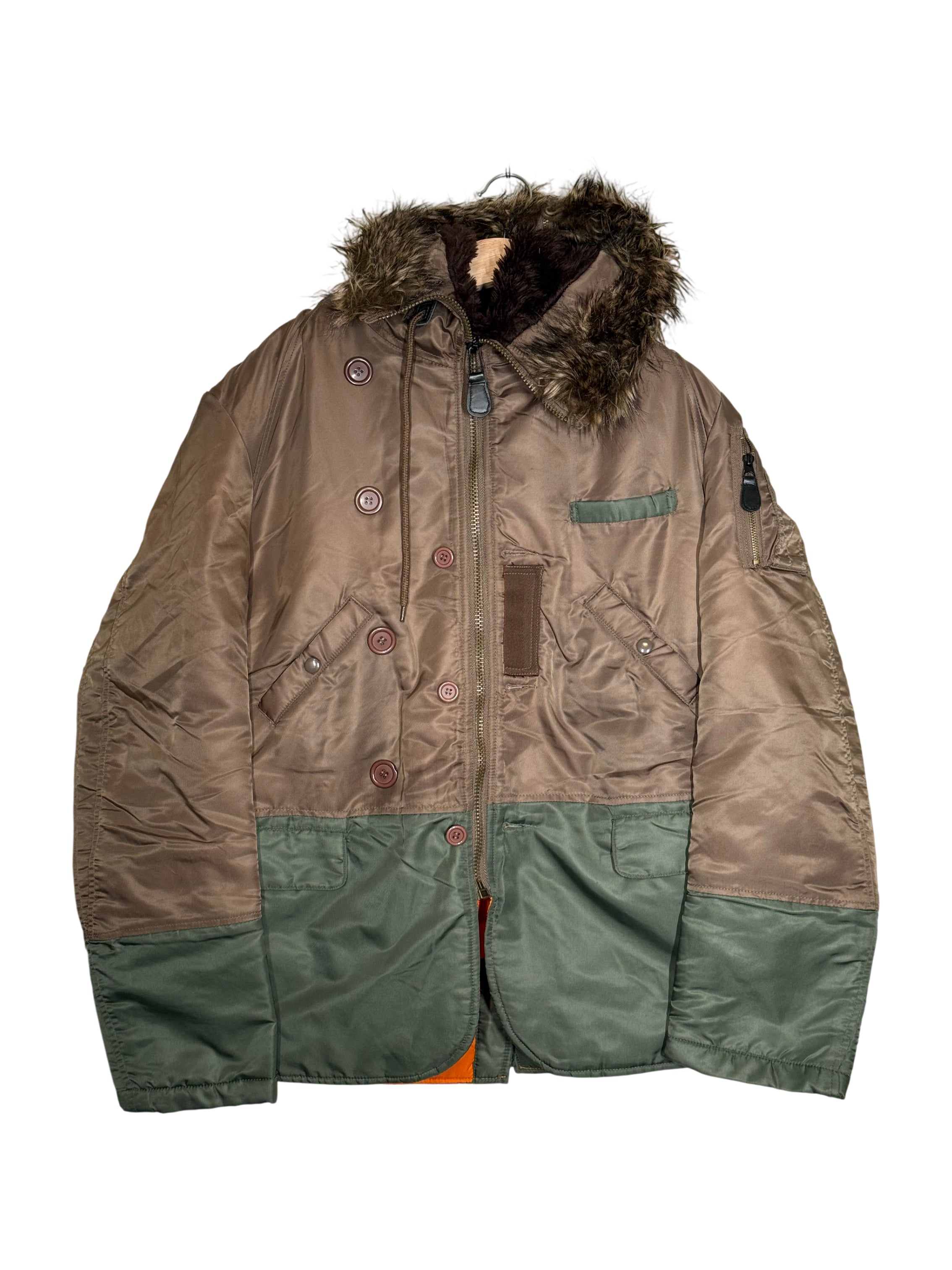 Junya Watanabe MAN 2006AW Runway Hybrid N2B Military Flight Jacket