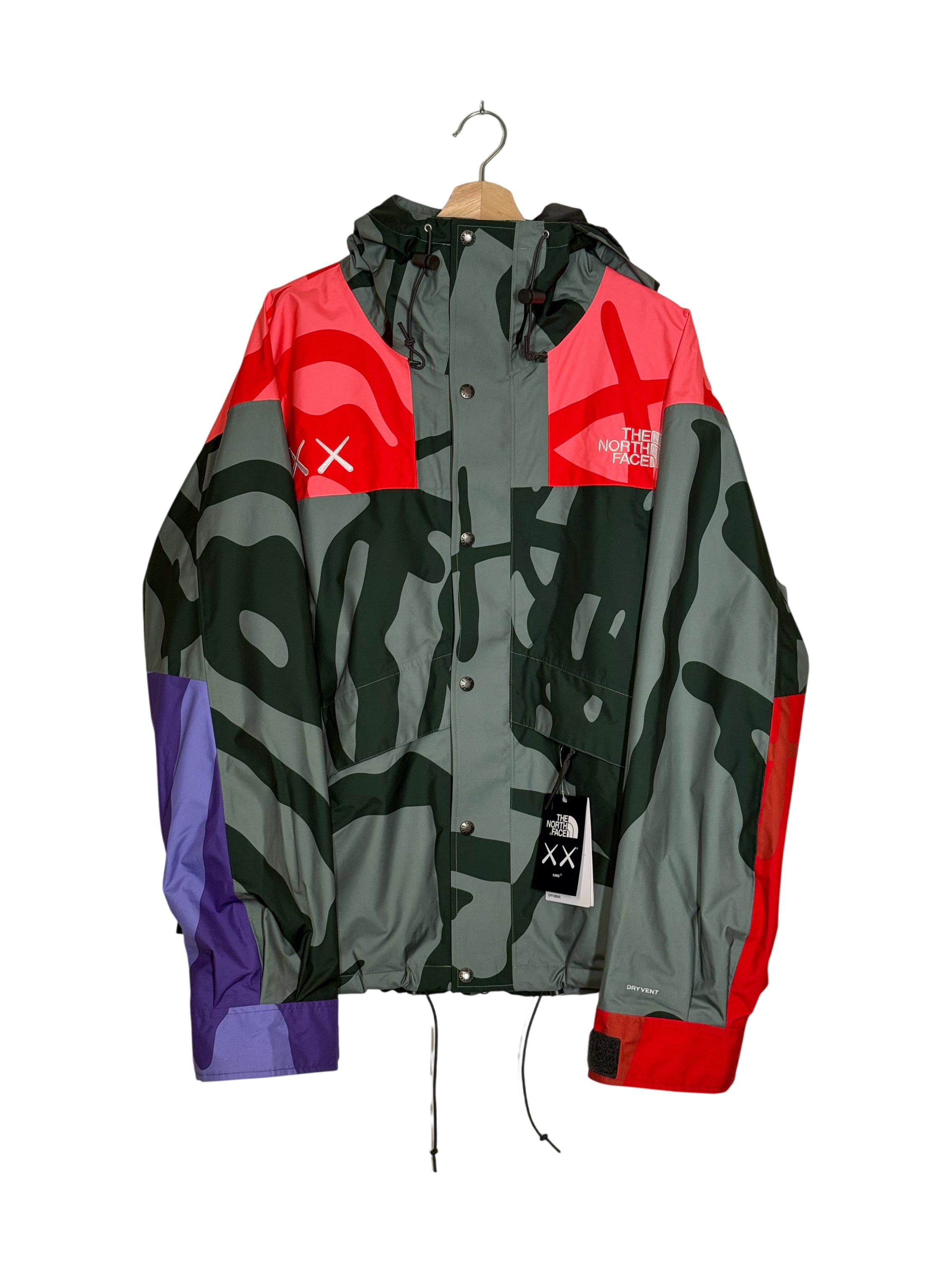 The North Face x KAWS Retro 1986 Mountain Jacket Balsam Green