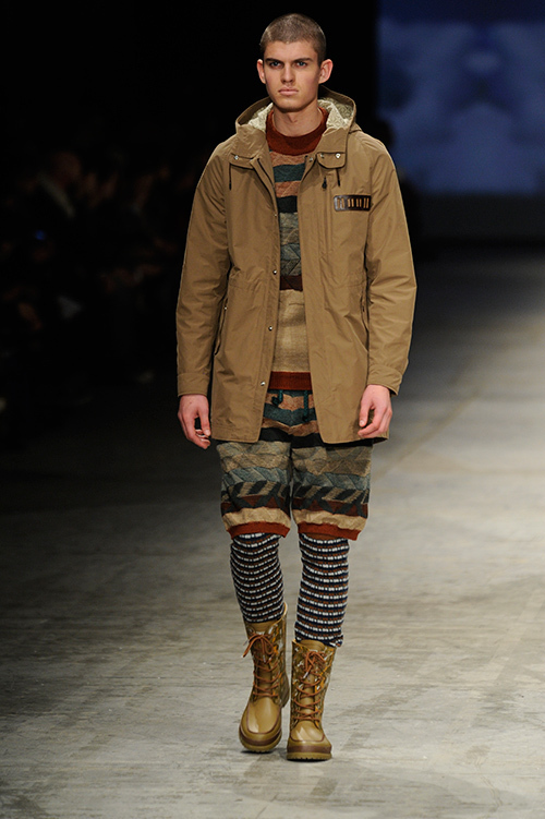 White Mountaineering 2013AW Runway M51 Fishtail Parka