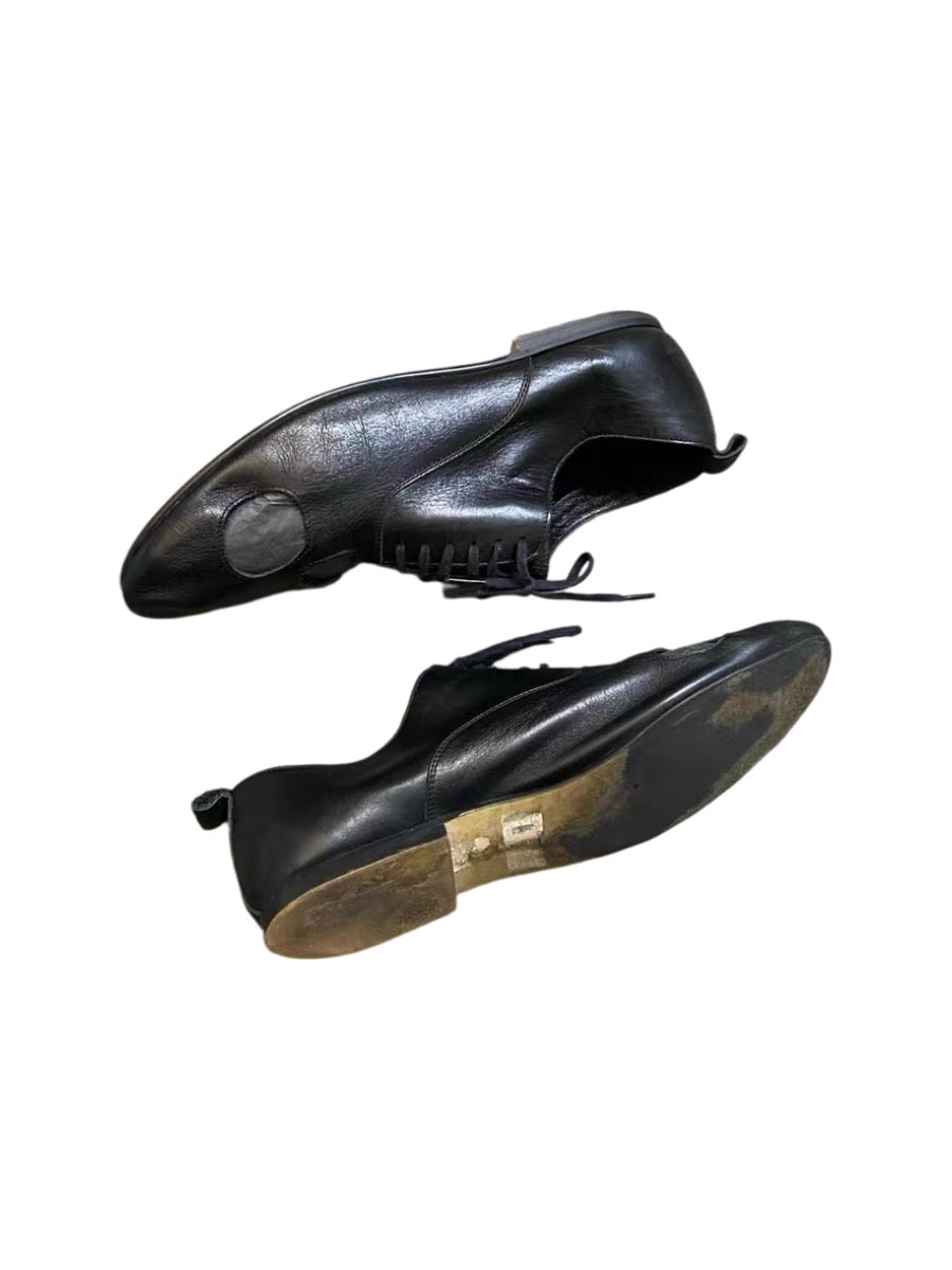 Comme des Garcons Homme Plus 2011SS Runway Skull Cut-Out Derby Shoes