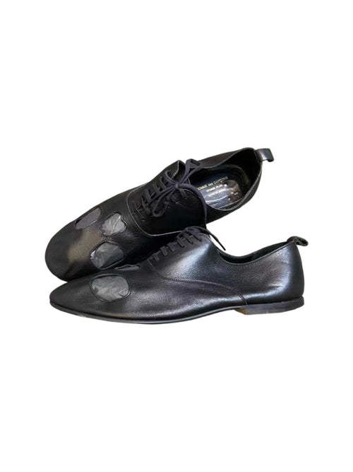 Comme des Garcons Homme Plus 2011SS Runway Skull Cut-Out Derby Shoes