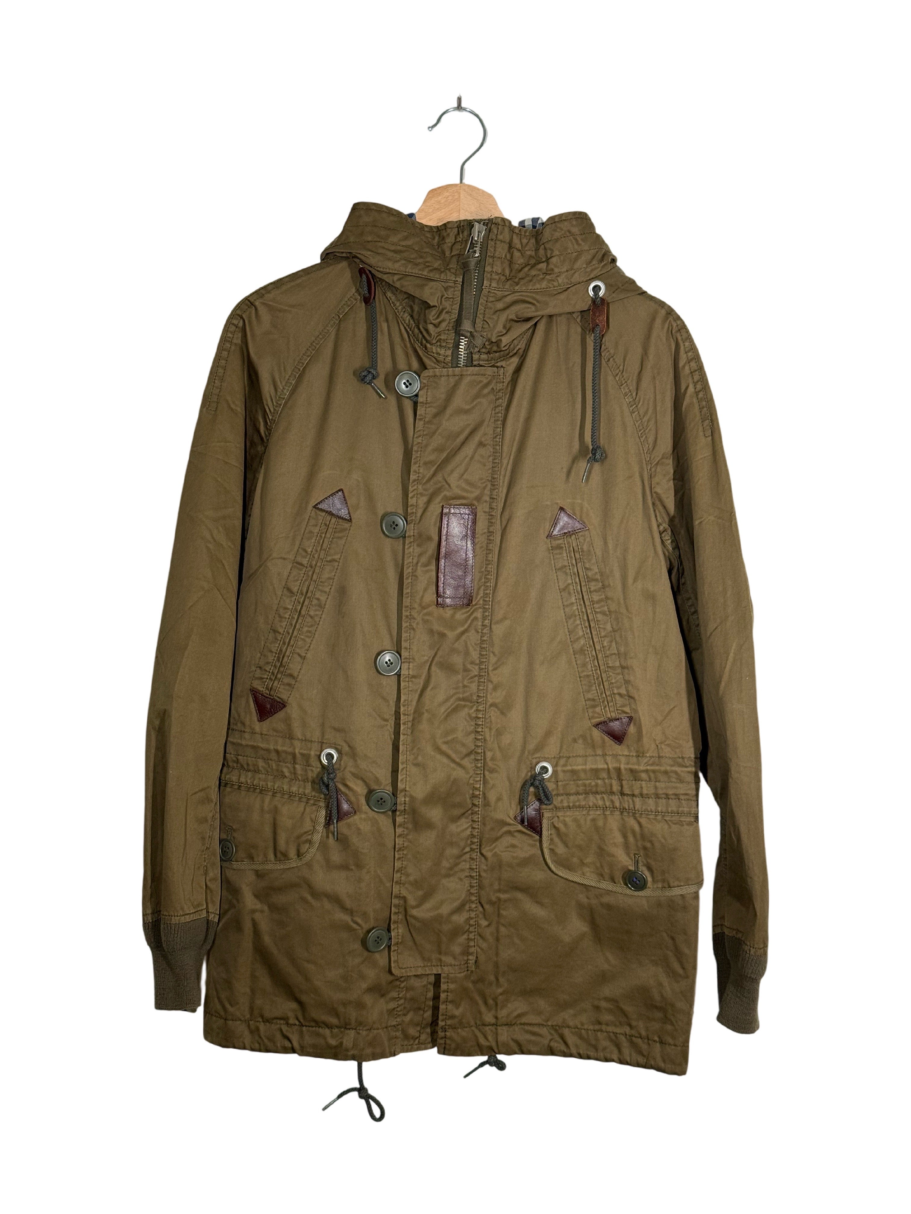 Junya Watanabe MAN 2010SS N2B Check-Lined Military Jacket