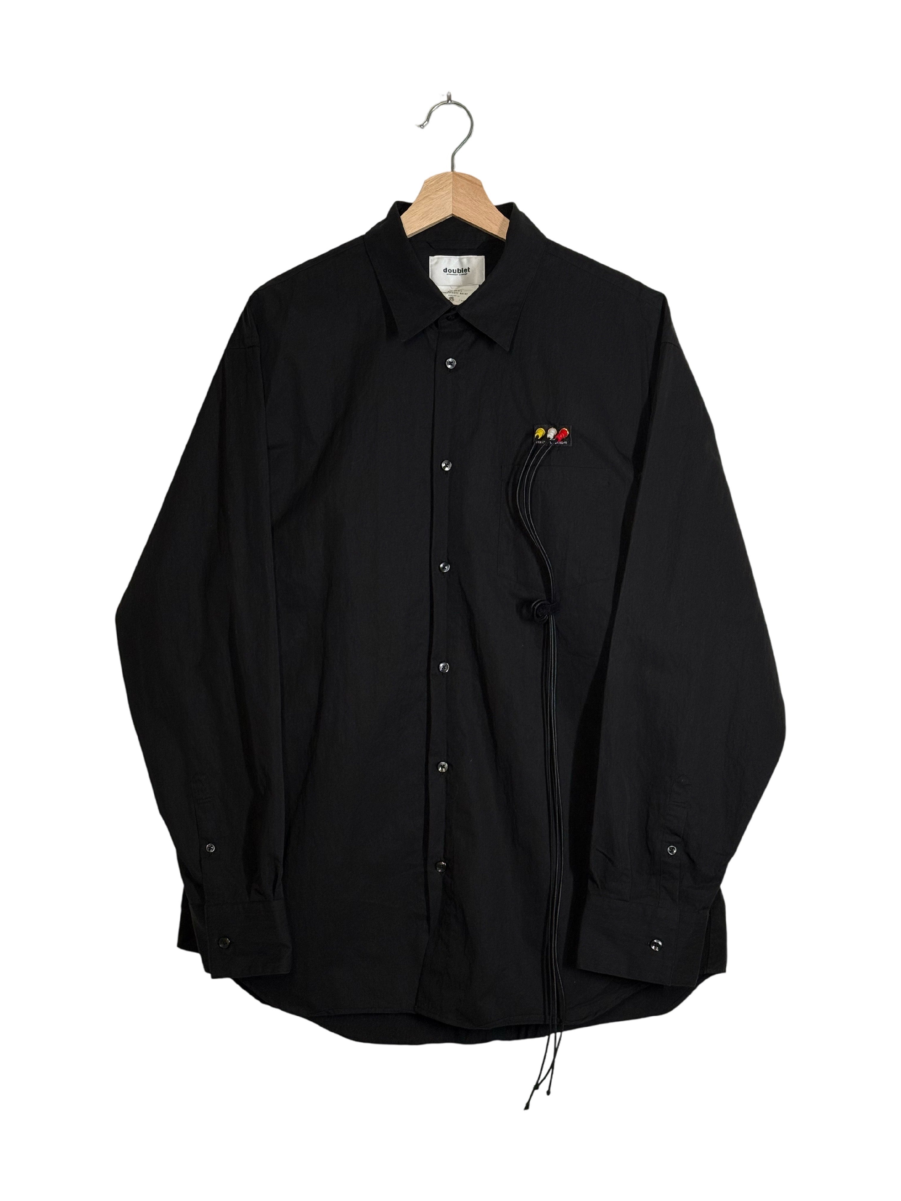 Doublet 2024SS RCA Cable Embroidery Long Sleeve Shirt