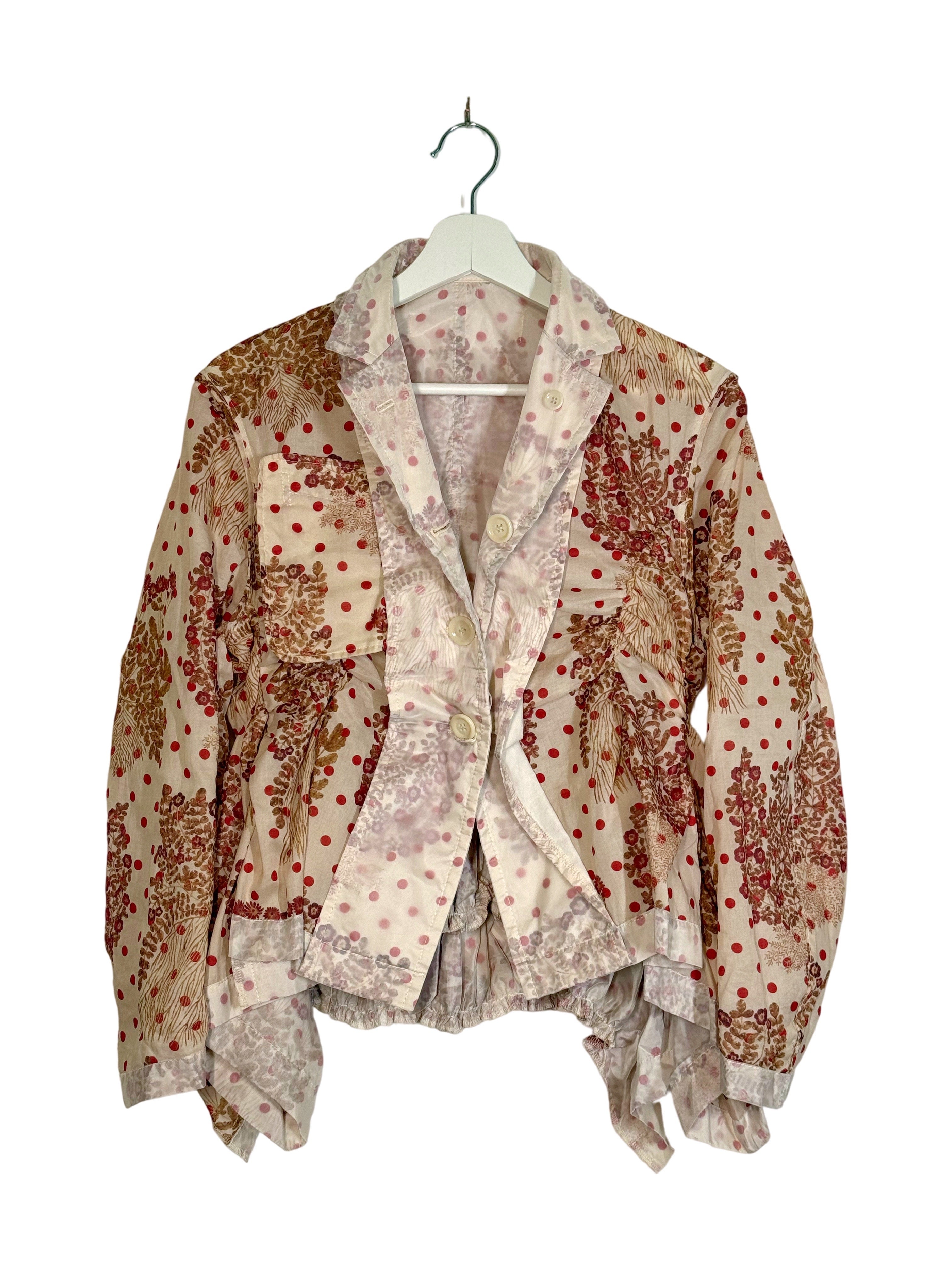 Tao 2026SS Runway Fumi Imamura Floral Reversible Blazer Jacket