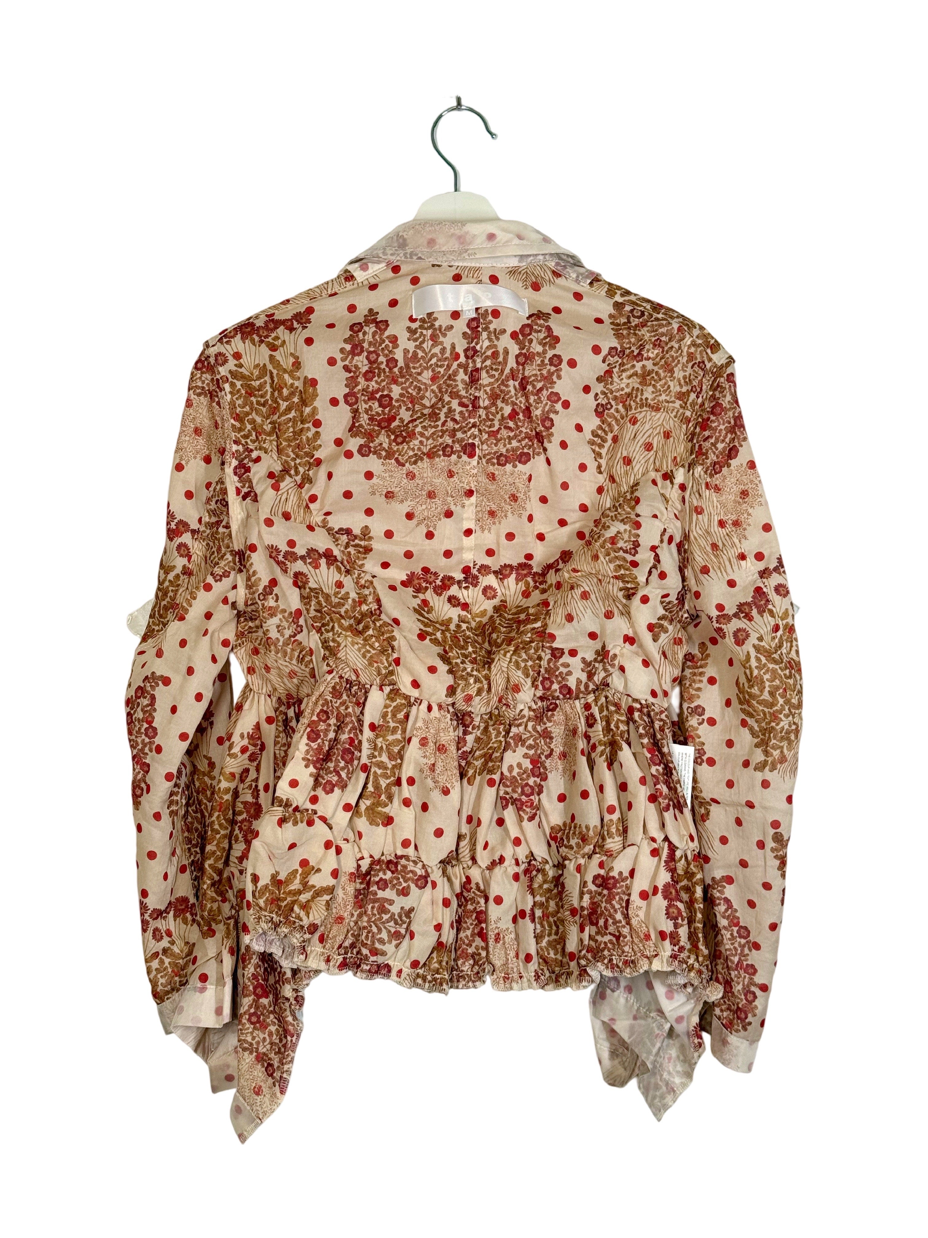 Tao 2026SS Runway Fumi Imamura Floral Reversible Blazer Jacket