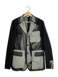 Comme Des Garcons Homme Plus 2025SS Runway The Hope of Light Sheer Tulle Blazer