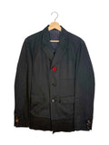 Undercover 2004AW But Beautiful Mix Media Hybrid Blazer Jacket