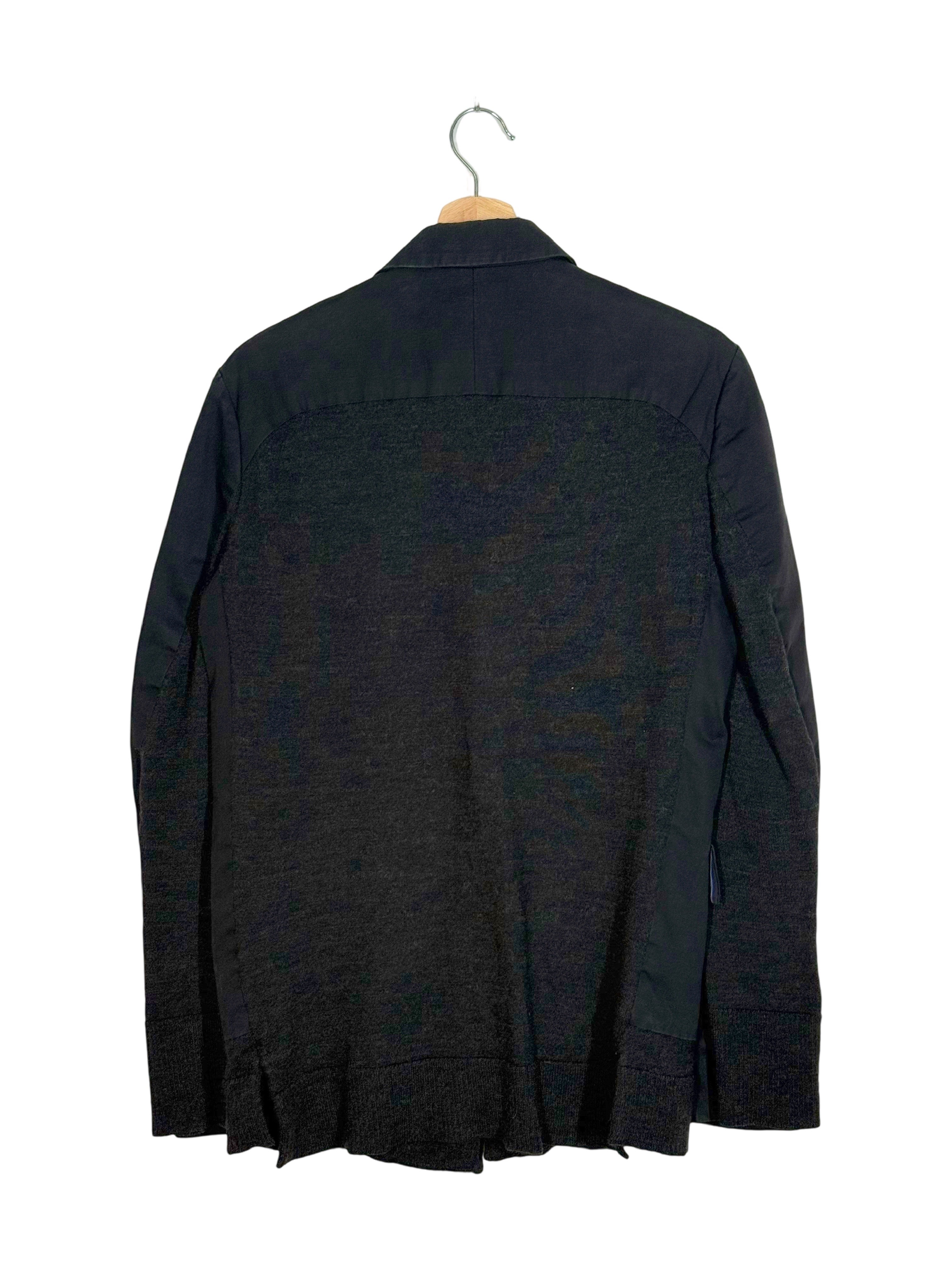 Undercover 2004AW But Beautiful Mix Media Hybrid Blazer Jacket