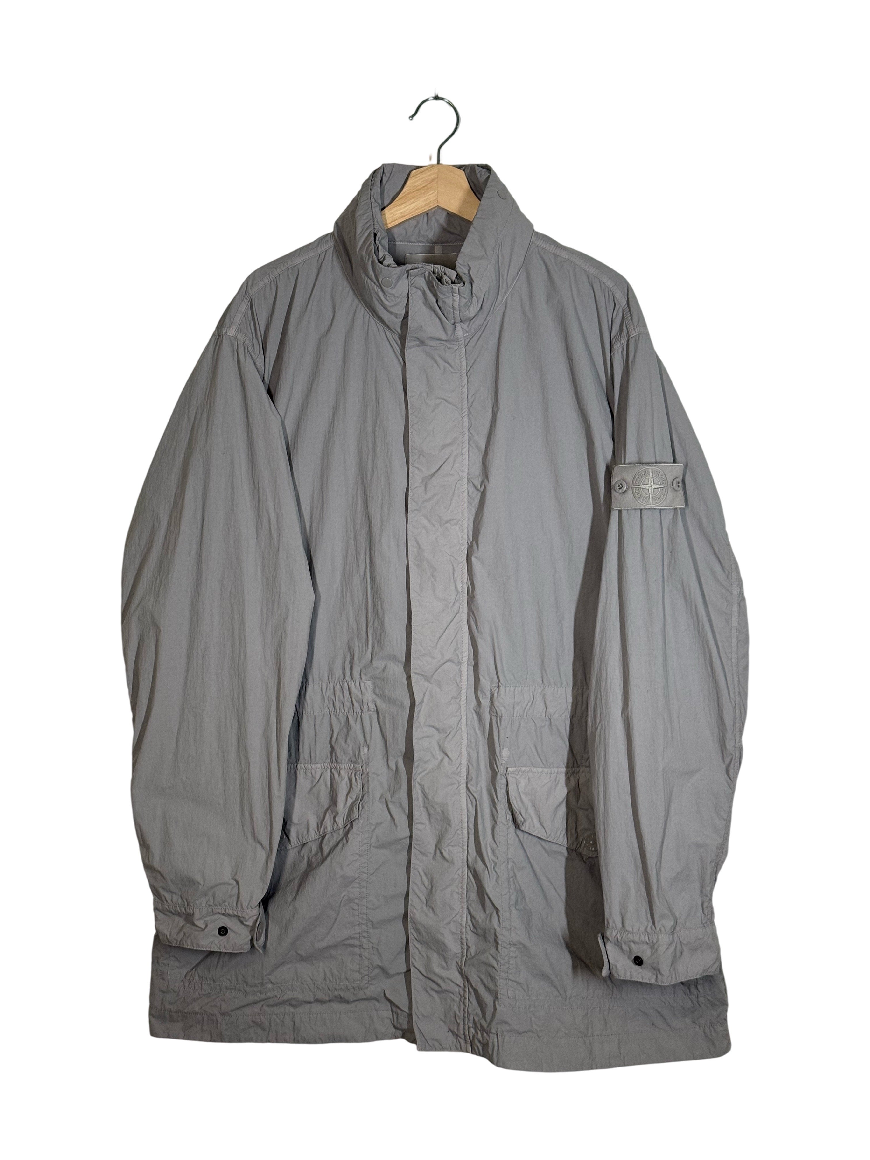 Stone Island Ghost Piece 2025SS Nylon Smerigliato Hooded Parka