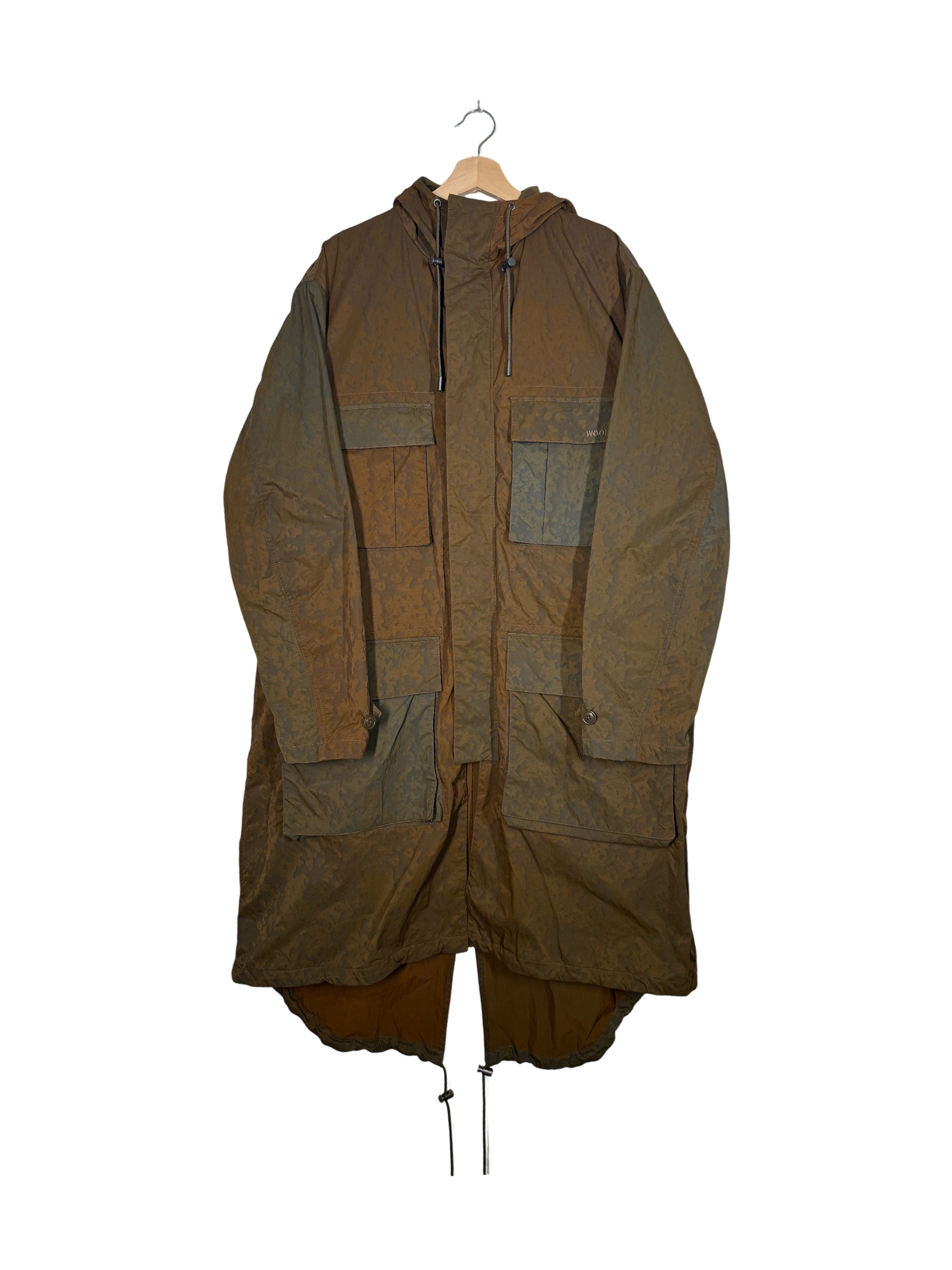 Todd Snyder x Woolrich 2025SS Runway Garment-Dyed Trench Coat