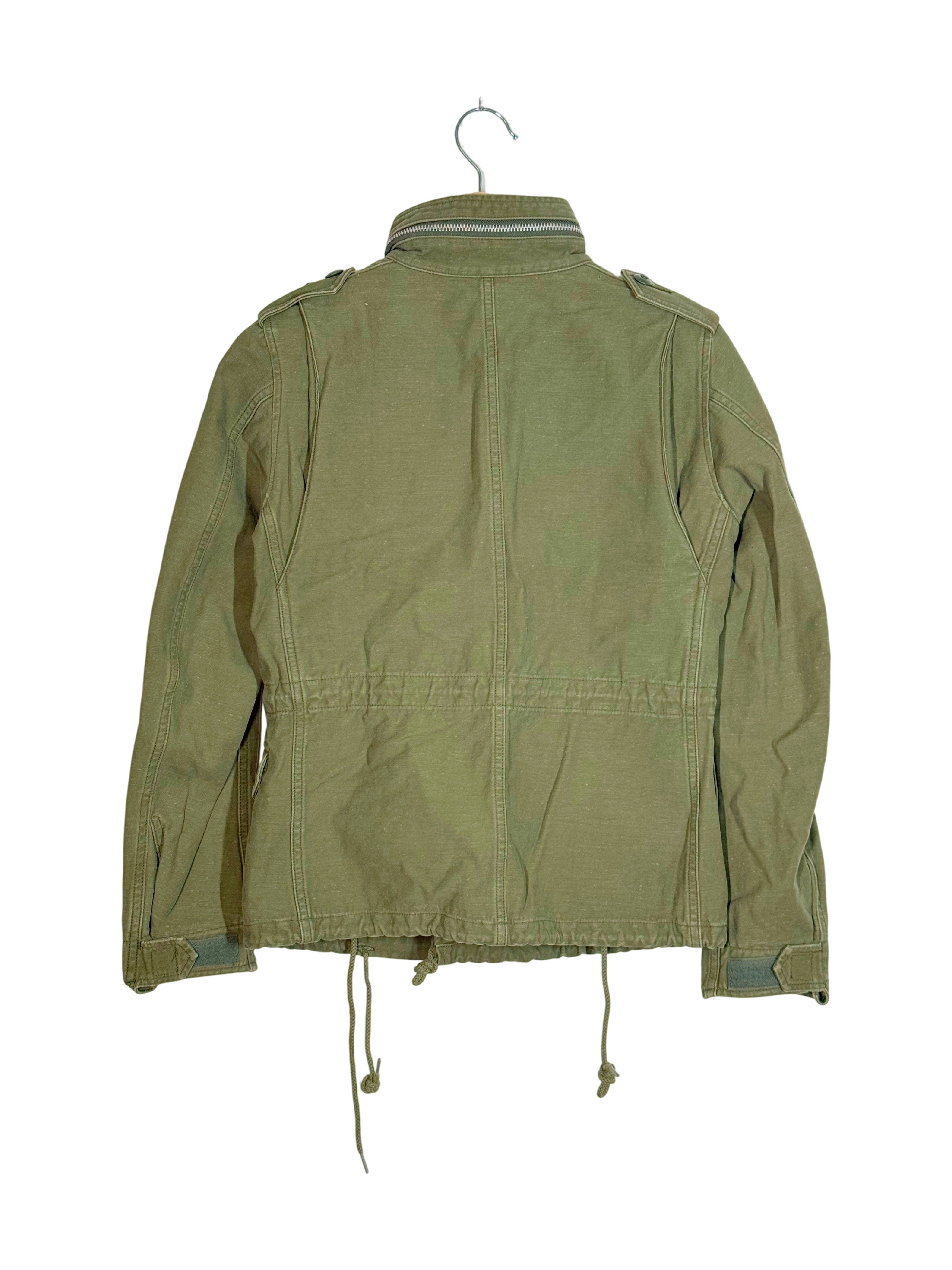 pink Junya Watanabe MAN 2013AW Floral-Lined M65 Field Jacket