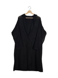 Yohji Yamamoto B Deconstructed Mesh Patchwork Cardigan Cape