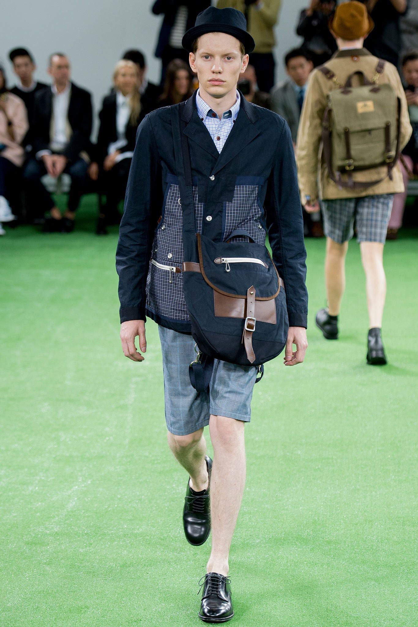 Junya Watanabe MAN 2014SS Runway Seil Marschall Collab Reversible Utility Jacket SAMPLE